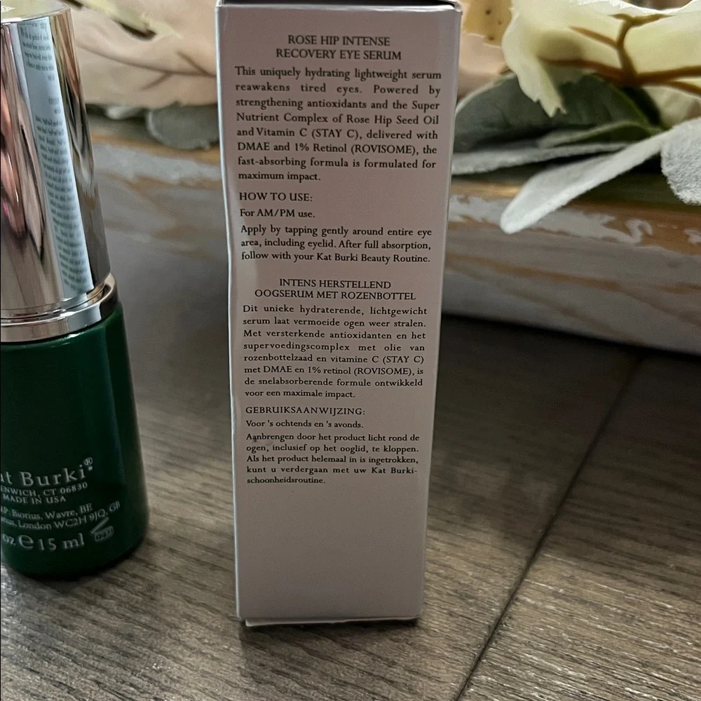 Kat Burki Reversal Rose Hip Intense Recovery Eye Serum 0.5 fl oz / 15 mL